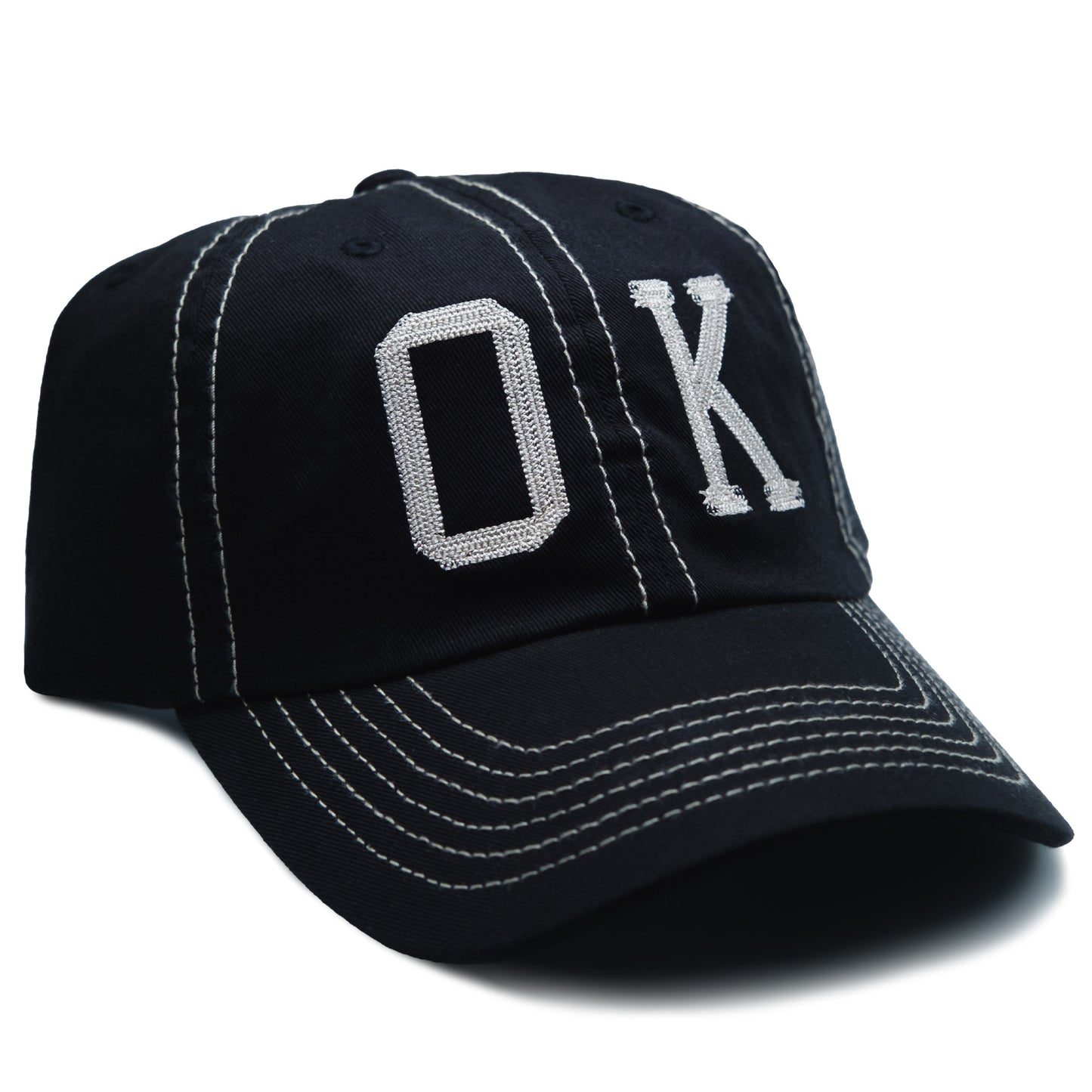 OK LOGO CONTRAST CAP (BLACK)