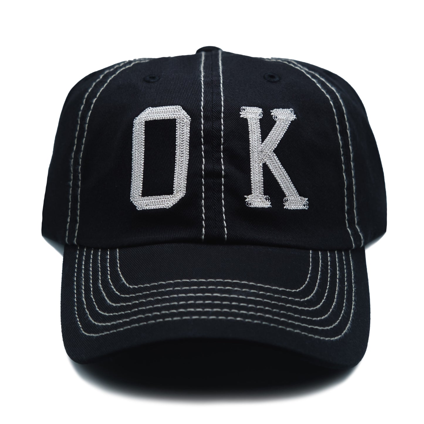 OK LOGO CONTRAST CAP (BLACK)