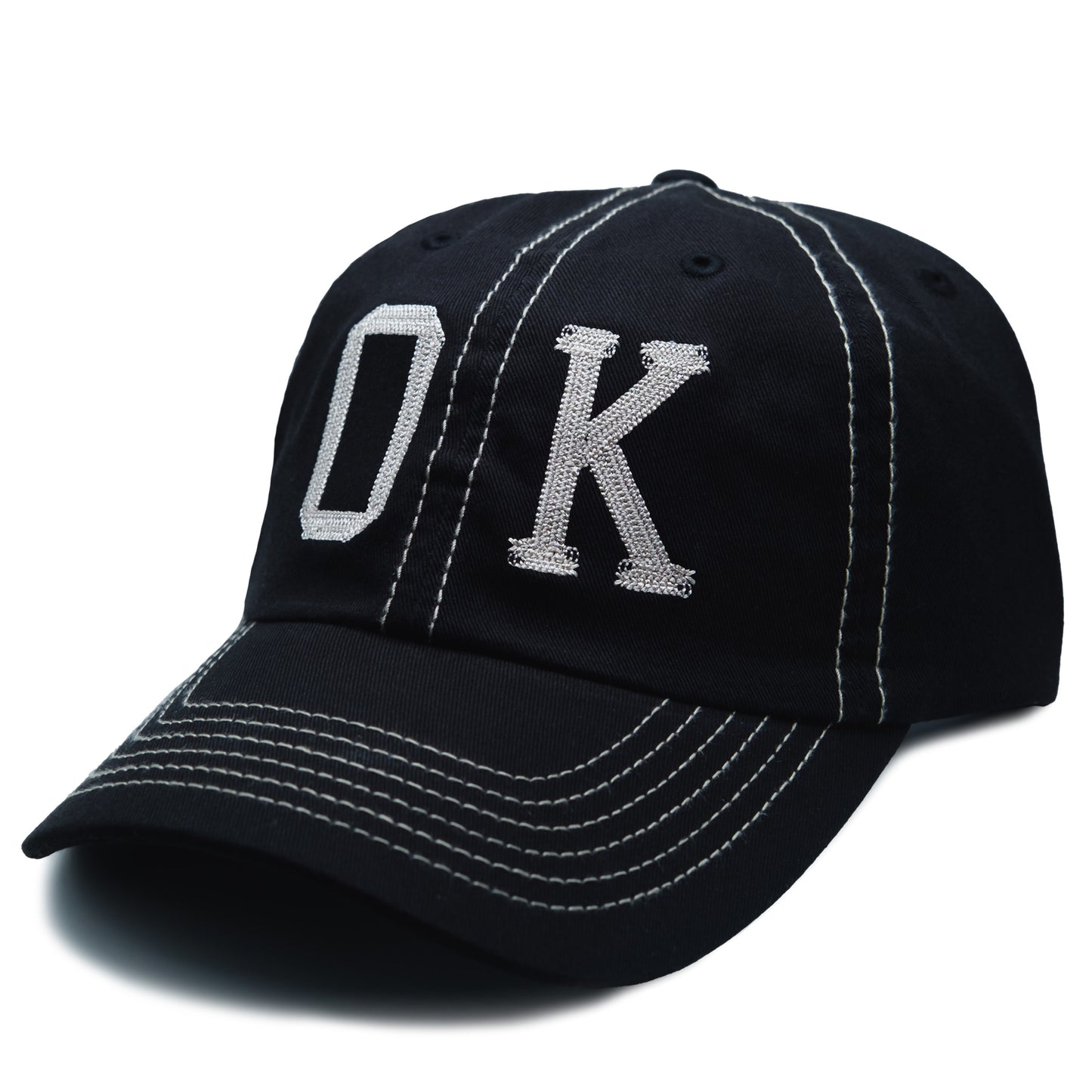 OK LOGO CONTRAST CAP (BLACK)