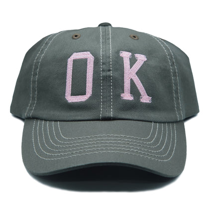 OK LOGO CONTRAST CAP (OLIVE)