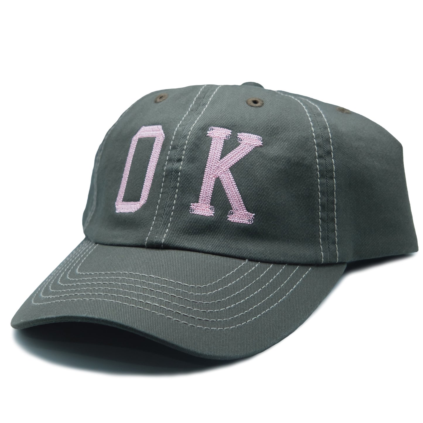 OK LOGO CONTRAST CAP (OLIVE)